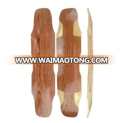 2017 new design Dancing longboard blank bamboo deck